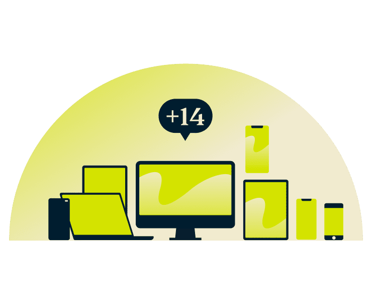 Up To 14 Devices@2x